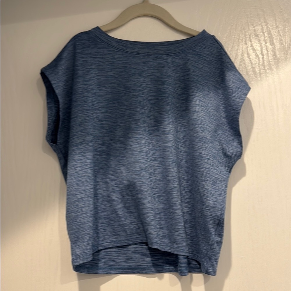 Girls size 10/12 new blue top by DSG